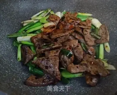 Make Garlic fried liver step 6