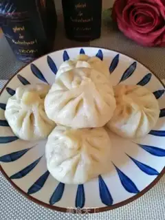 Make Powder pork buns step 14