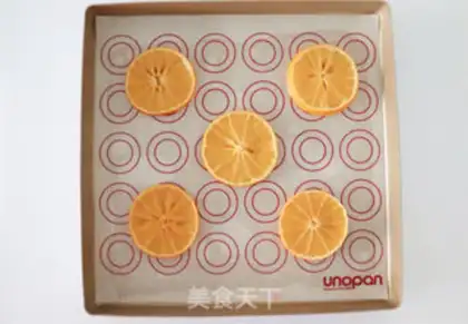 Make Orange cake roll step 2