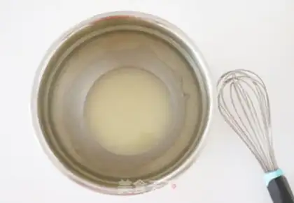 Make Orange cake roll step 3