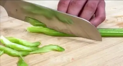 Make Celery fried mushrooms step 0