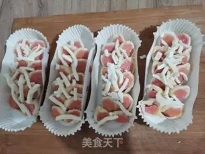 Make A hot dog with a pancake step 4