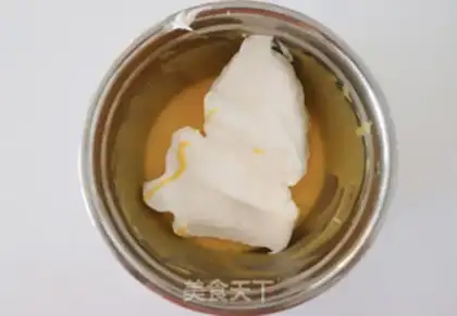 Make Orange cake roll step 9