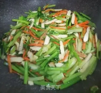 Make Tea-dry celery and carrots step 5