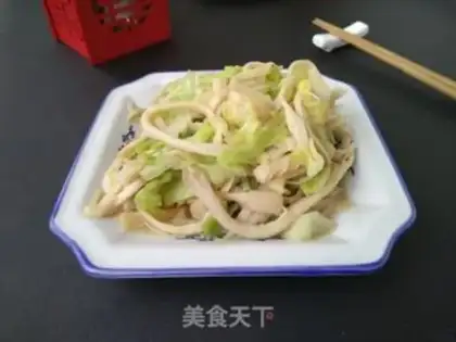 Make Round cabbage for almond mushrooms step 5