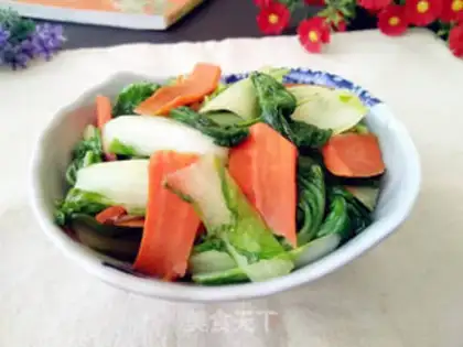 Make Oil and carrots step 6