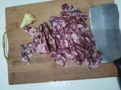 Make Steam sausage step 1