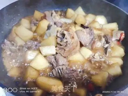 Make A lamb stew step 8