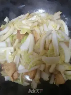 Make Shrimp sprouts, sauerkraut and tofu step 4