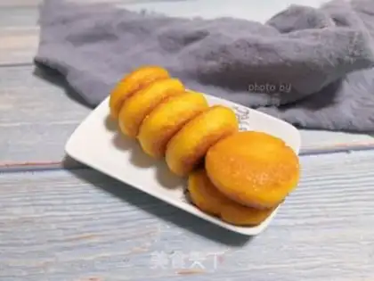 Make Pumpkin rice cake step 7