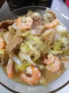 Make Shrimp sprouts, sauerkraut and tofu step 9