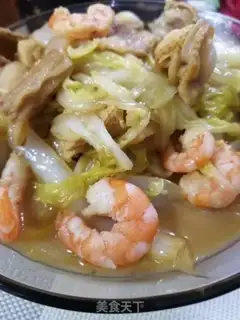Make Shrimp sprouts, sauerkraut and tofu step 11