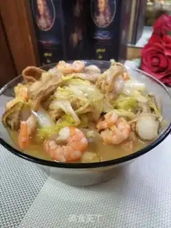 Make Shrimp sprouts, sauerkraut and tofu step 12