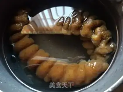 Make Red burning sea cucumbers step 0