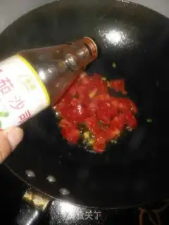 Make Tomato oil tofu step 3