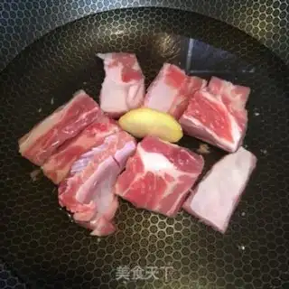 Make Seaweed soybean ribs step 1
