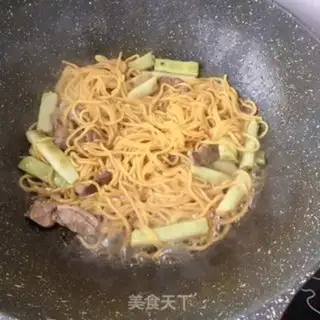 Make Pumpkin noodles step 13