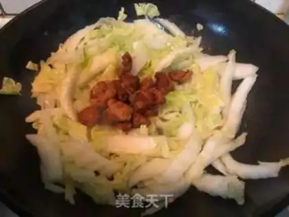 Make A cabbage stew fan step 3