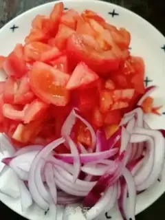 Make Tomato pasta step 1