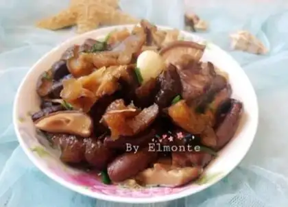Make Red burning sea cucumbers step 12