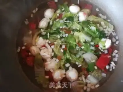 Make Chickenball soup step 8