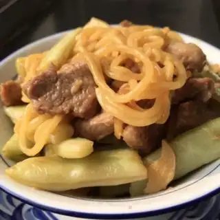 Make Pumpkin noodles step 16
