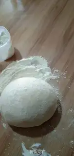 Make radish and pink buns step 0