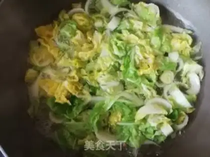 Make Red shrimp for cabbage step 4