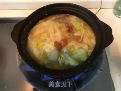 Make A cabbage stew fan step 7