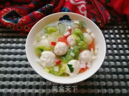 Make Chickenball soup step 10