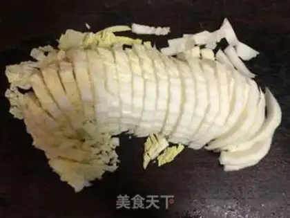 Make Crab powdered cabbage step 0
