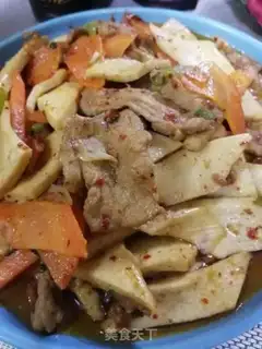 Make Meatloaf burning tofu carrots step 8