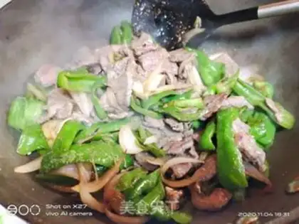 Make Onion pepper roast beef step 8