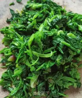 Make Garlic spinach step 3
