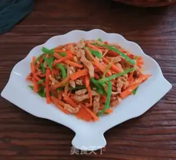 Make Carrot and skinny meat step 8