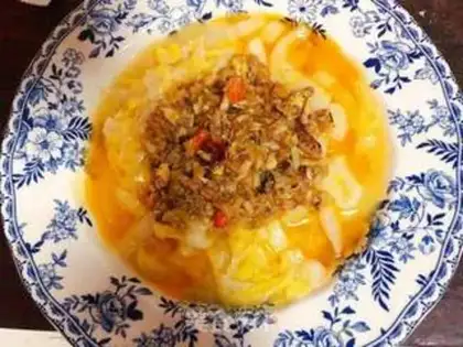 Make Crab powdered cabbage step 9