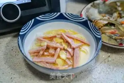 Make Fresh steaming fan crabs step 3