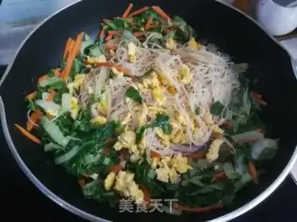 Make Soup duck egg and rice powder step 8