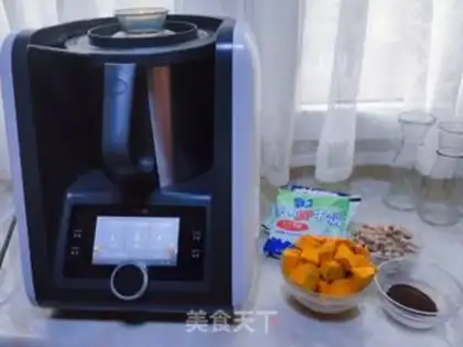 Make Pumpkin Pobo tea step 1