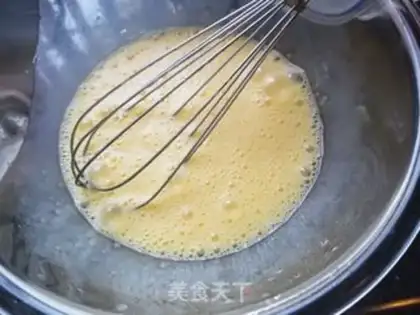 Make Egg pudding step 2