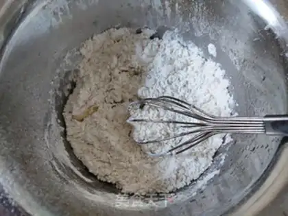 Make Sesame cake step 1