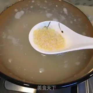Make Pumpkin porridge step 2