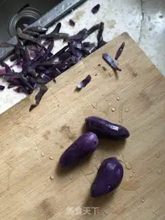 Make Purple potato wood step 0