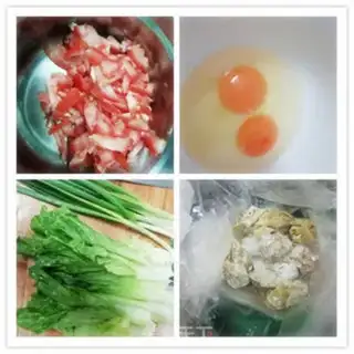 Make Tomato egg soup step 0