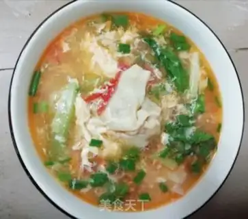 Make Tomato egg soup step 3