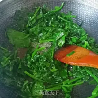 Make Spinach step 4