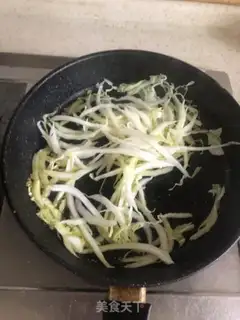 Make A cabbage fan step 0