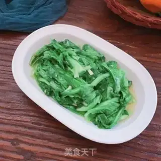 Make Garlic lettuce step 4
