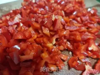 Make Shrimp skin and chili pepper step 1