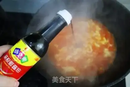 Make Tomato eggs for noodles step 8